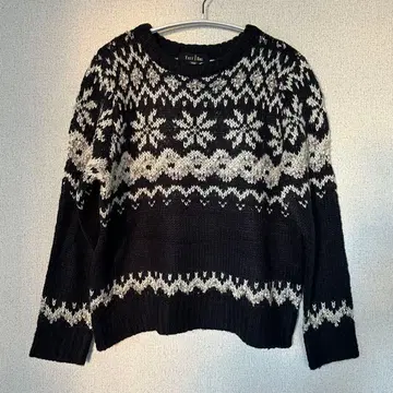 EAST BOY 스웨터 9호 노르딕 무늬 이스트 보이