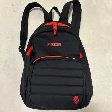 Skullcandy 백팩 블랙/빨간색