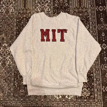 90s 자수 택 champion reverse weave