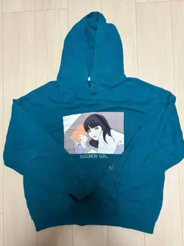 다케오 키쿠치 Sugomori Girl 애니메이션 후드티 L 사이즈