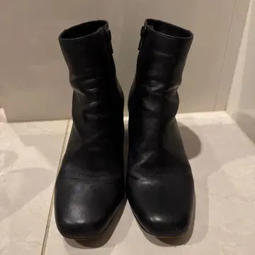 [ Odette e Odile ] 가죽 블랙 부티