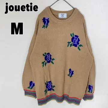jouetie 쥬에티 (M) 로즈 꽃무늬 니트 스웨터