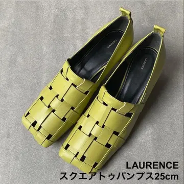 [ 미사용 새상품 로 ] 스퀘어토 메쉬 펌프스 (25cm)