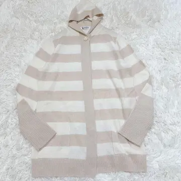 PICONE 피코네 캐시미어 혼방 가디건 판초 후드