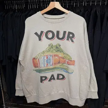 [즉발] Budweiser 버드와이저 맨투맨 화이트 XL 상당