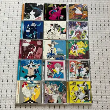 아지칸 CD 싱글 15장 세트