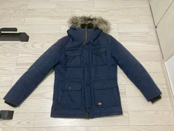 디키즈 충전솜 퍼 자켓 L 사이즈 네이비 아메카지