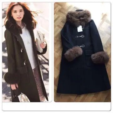 Arpege story 한정판 택 포함 새상품 저스길리티 롱 더플 코트