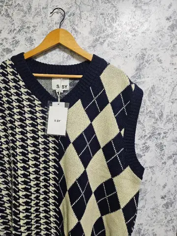 [택 포함 새상품] SY Savant Syndrome 니트 베스트