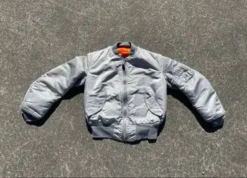 그레이 MA-1 플라이트 자켓