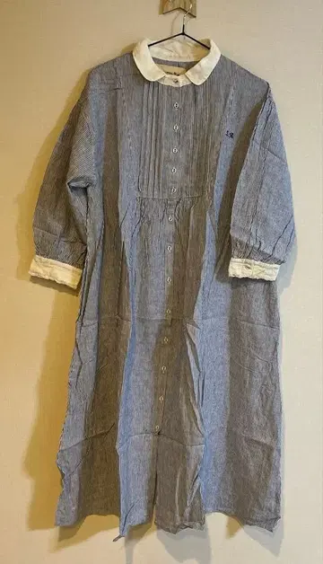 택 포함 새상품! 35주년 SA 자수 원피스