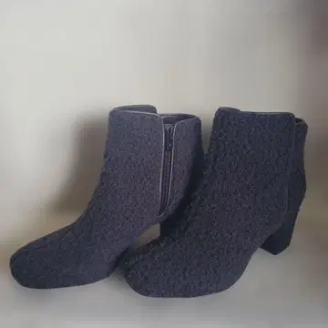 새상품급 긴자 카네마츠 24cm 보아 다크 그레이