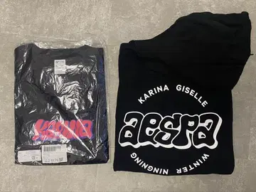 aespa ZOZOTOWN 한정판 T셔츠 후드티