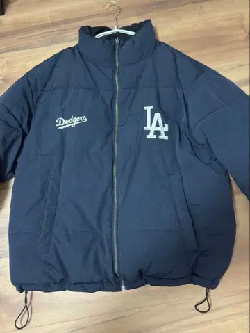MLB 로스앤젤레스 다저스 다운 자켓 네이비
