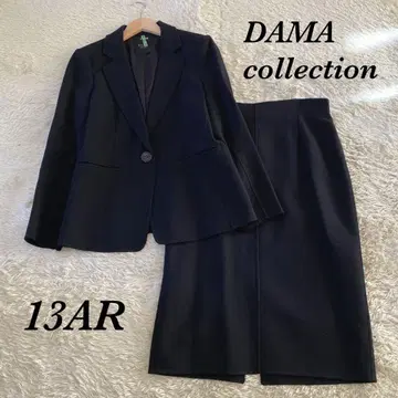 [클리닝 완료] 다마 수트 셋업 블랙 빅 13AR