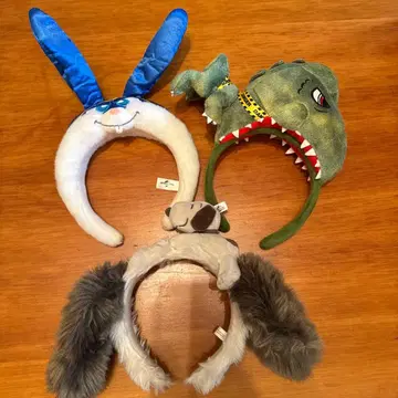 USJ 유니버설 스튜디오 재팬 캐릭터 머리띠 3종 세트