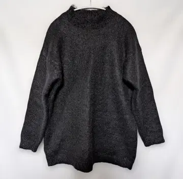 susie tompkins 모헤어 모크넥 니트 블랙 S 구제 의류