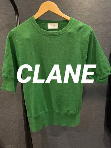 BACK OPEN HALF SLEEVE COMPACT KNIT TOPS