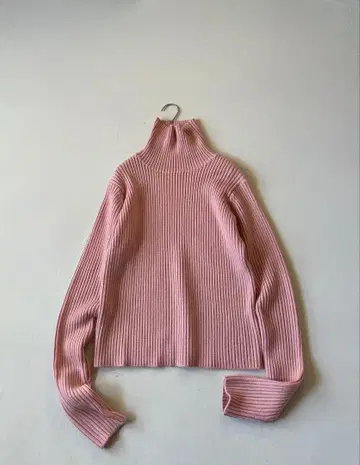 이에나 IENA 리브 하이넥 니트