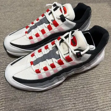 Air Max 95 QS 화이트/그레이/레드