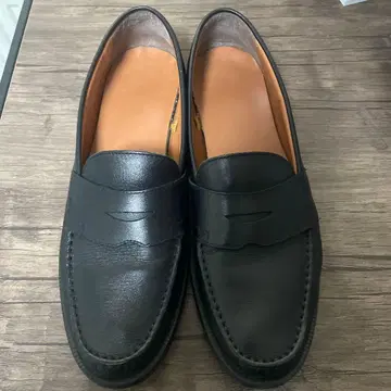 GU 지유 리얼 가죽 코인 로퍼 천연 가죽 (소가죽)