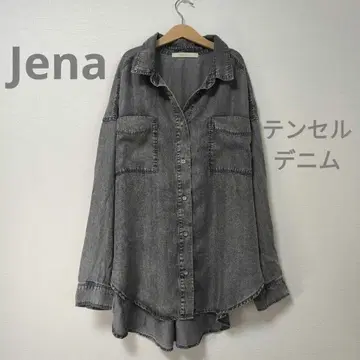 [ 새상품 ] Jena espace merveilleux 텐셀 데님 셔츠