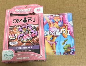 omori 오모리 스위트 하트 핀 배지 팩 fangamer 핀즈
