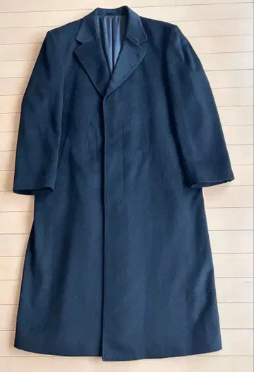 캐시미어 100% 롱 코트 AB7 블랙 남성용 겨울 상품