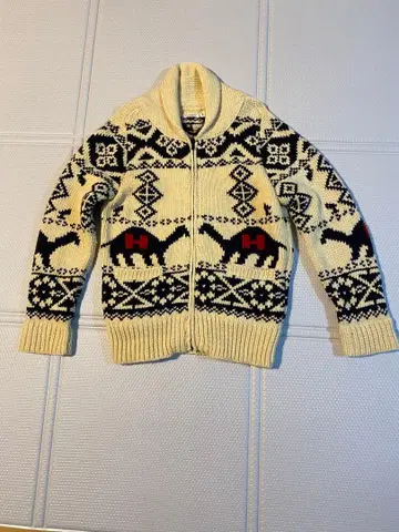 H.R. MARKET 노르딕 무늬 스웨터 M