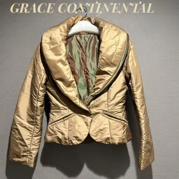 GRACE CONTINENTAL 다운 자켓 베이지 계열 사이즈 S