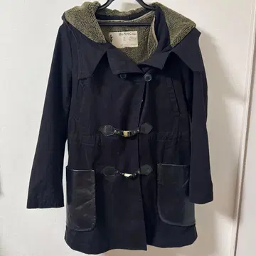 BLANC 더플 코트 블랙