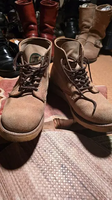 레드윙 8167 반원견 그린견 러프아웃 가죽 8E 90년대