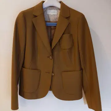 매킨토시 자켓 울 100% 라이트 브라운