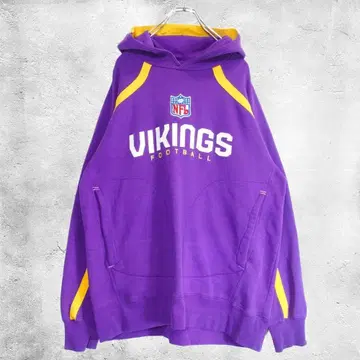 리복 미네소타 바이킹스 풀오버 후드티 M 사이즈 NFL