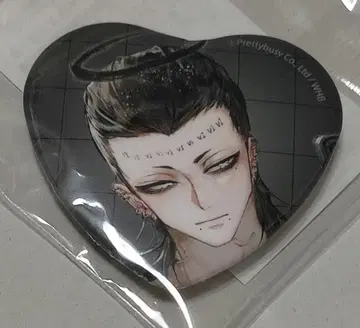 지옥의 어디가 나빠? 제비뽑기당 C상 하트형 캔뱃지 벨페골