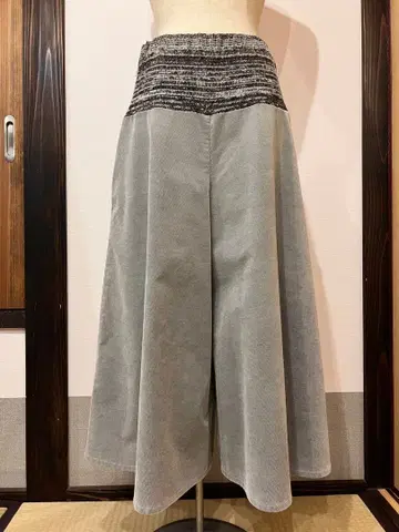 boessert schorn 코듀로이 & 니트 와이드 팬츠