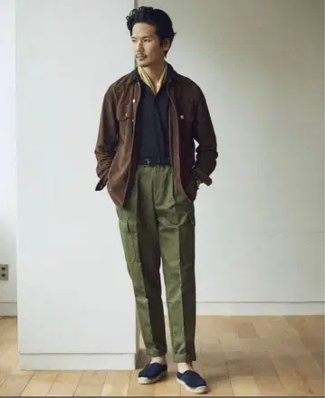 니시구치 씨 착용 PT TORINO BEAMS 피티 토리노 카고 팬츠