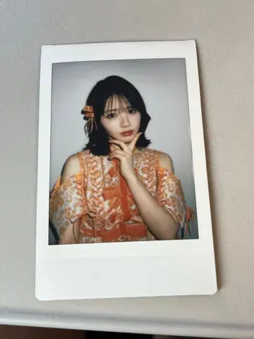 진제 스즈카 폴라로이드 촬영