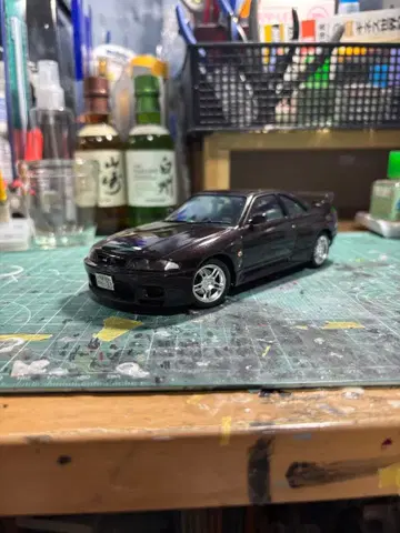 타미야 닛산 스카이라인 GT-R R33 1/24 완성품