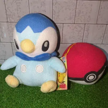 포켓몬 센터 팽도리 몬스터볼 봉제 인형