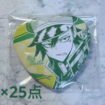 토리카이 하리 복숭아 도겐안키 하트 캔뱃지