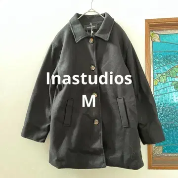 INASTUDIOS 이나스튜디오 겨울용 코트 M 블랙 새상품