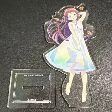 잔잔한 내일로부터 무카이도 마나카 아크릴 스탠드 바다색을 순회하는 전시