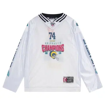 AS IF CALIE 슈퍼볼 챔피온 긴팔 티셔츠