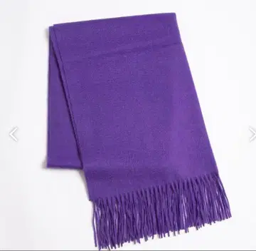 Rouge vif 캐시미어 스톨