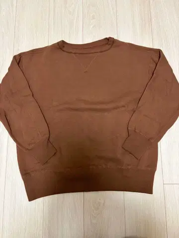 REDDISH BROWN 브라운 크루넥 트레이닝복