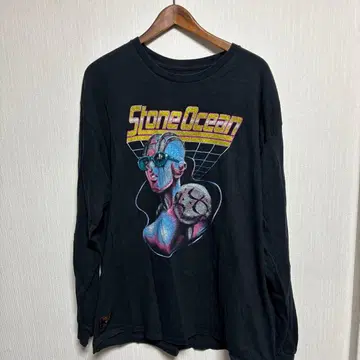 글램 죠죠의 기묘한 모험 스톤 프리 긴팔 티셔츠 M