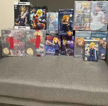 드래곤볼 18호 피규어 세트 덤 포함