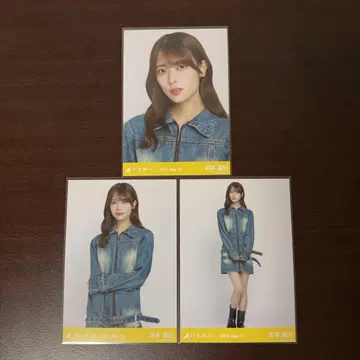 노기자카46 이와모토 렌카 데님 원피스 컴프