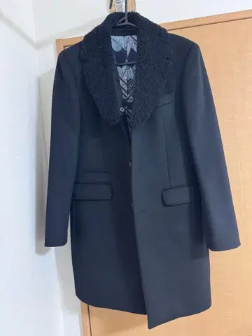 TED BAKER Endurance 블랙 체스터 코트